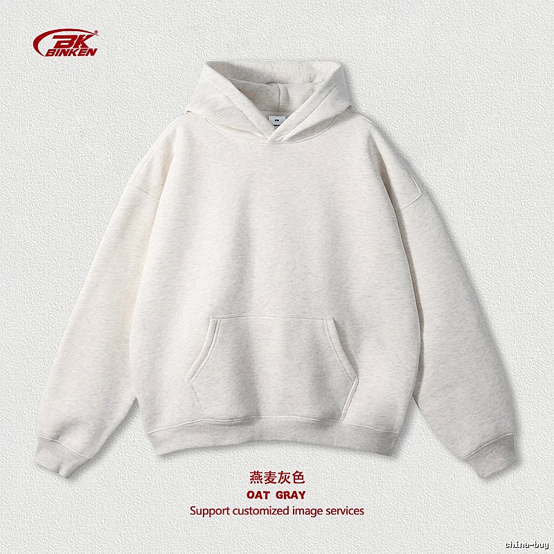 Lightweight Pullover hoodie Navy Blank Kangaroo for Trend Styling