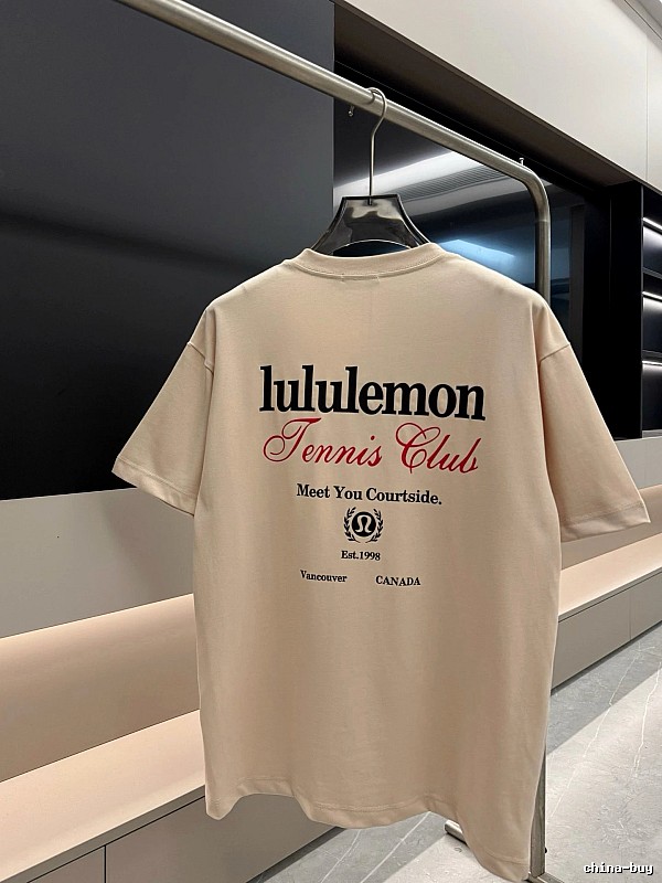 lululemon Tennis Club Casual Style Light Apricot T-Shirt