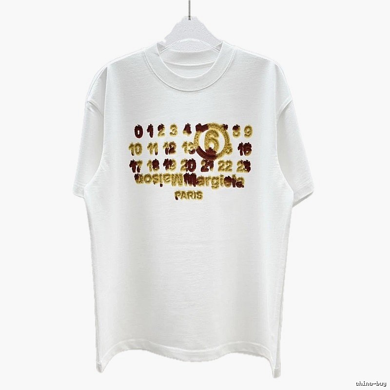 Maison Margiela Number Series High-Street White T-Shirt