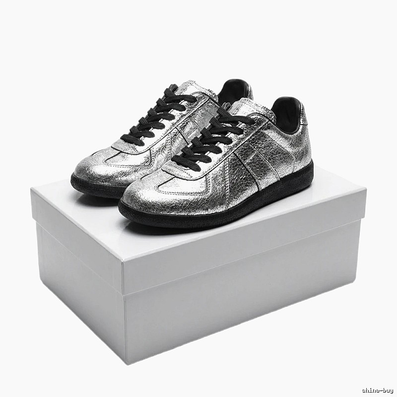 Maison Margiela silver retro sneakers