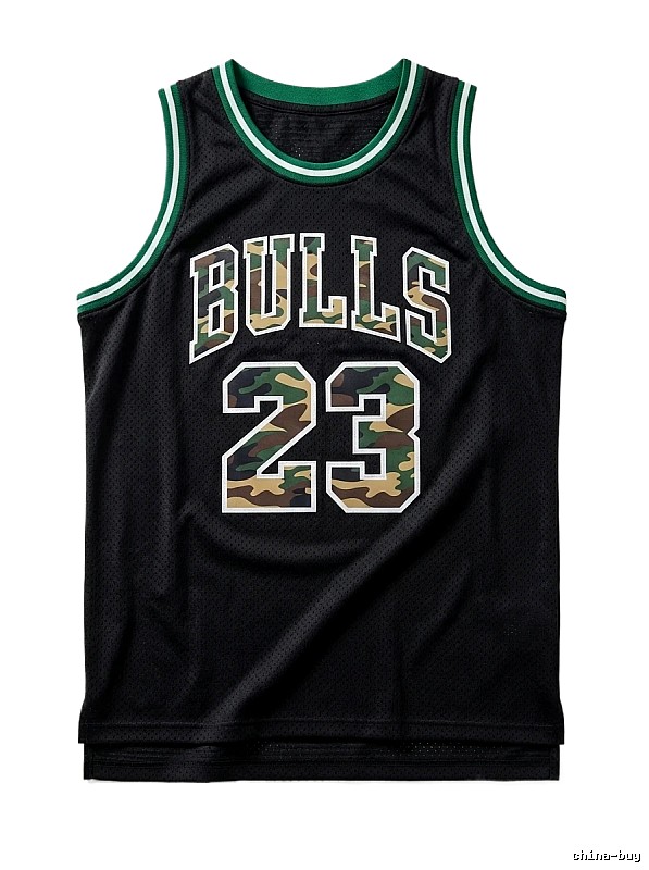 Michael Jordan camouflage-style jersey