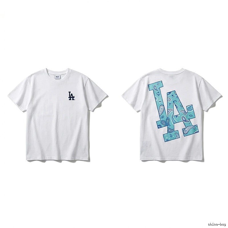 MLB LA Paisley White T-shirt