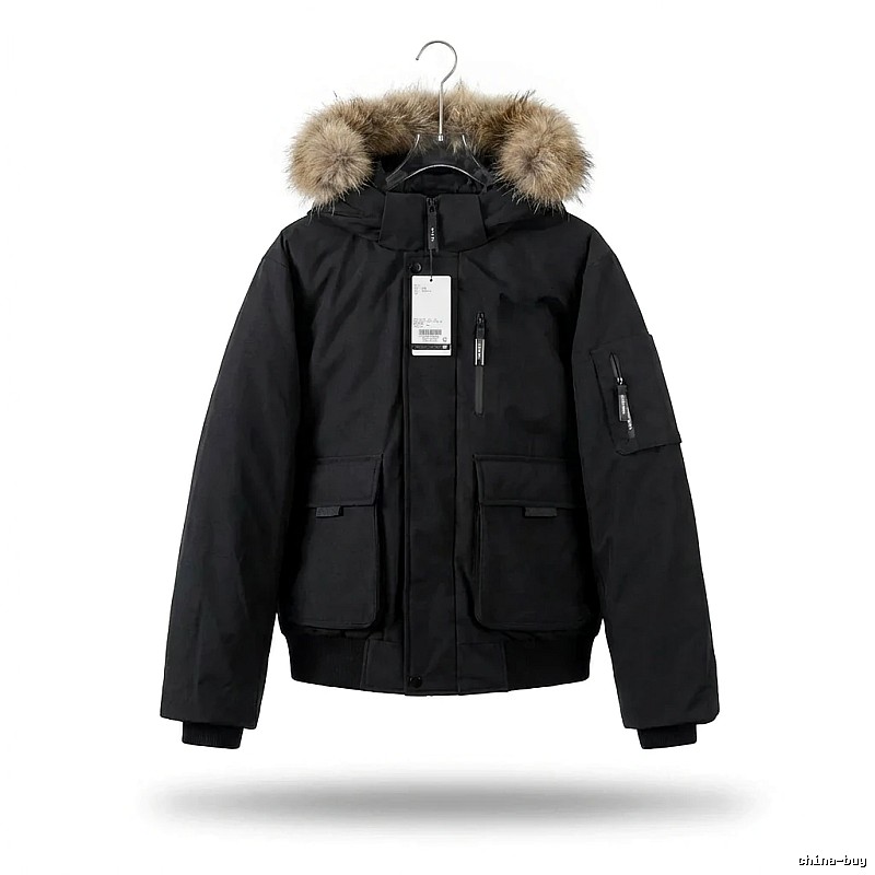 MLB Workwear Style Black Down Jacket