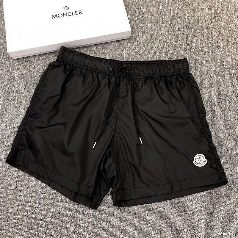 Moncler Classic Nylon shorts Black Drawstring Moncler for Daily Styling