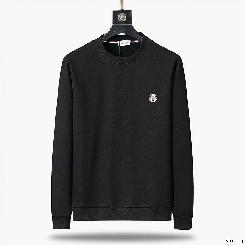 Moncler classic simple black sweatshirt