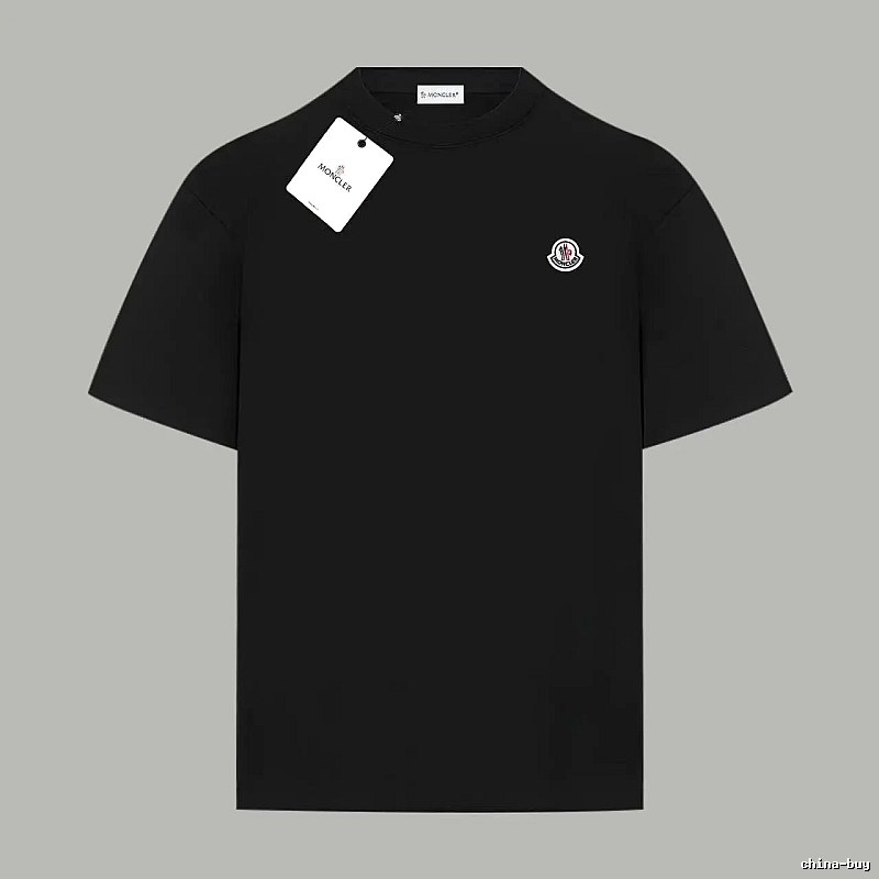 Moncler classic simple black T-shirt