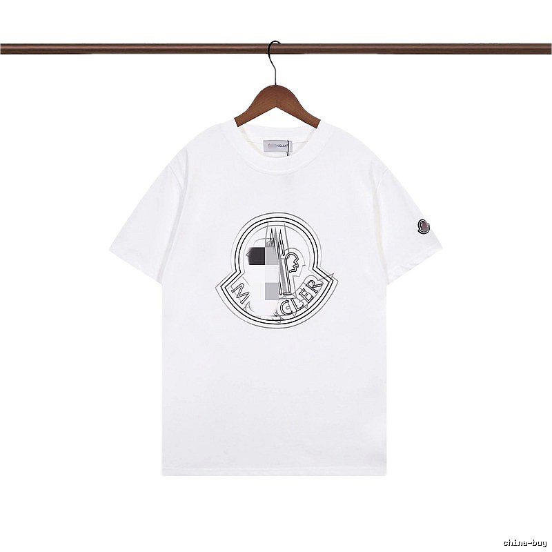 Moncler Logo Collection Trendy Style White T-Shirt