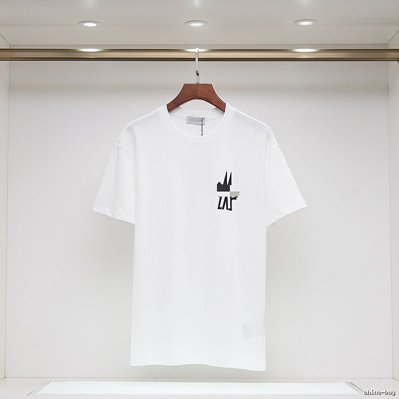 Moncler Printed Casual-style White Short-sleeve T-shirt