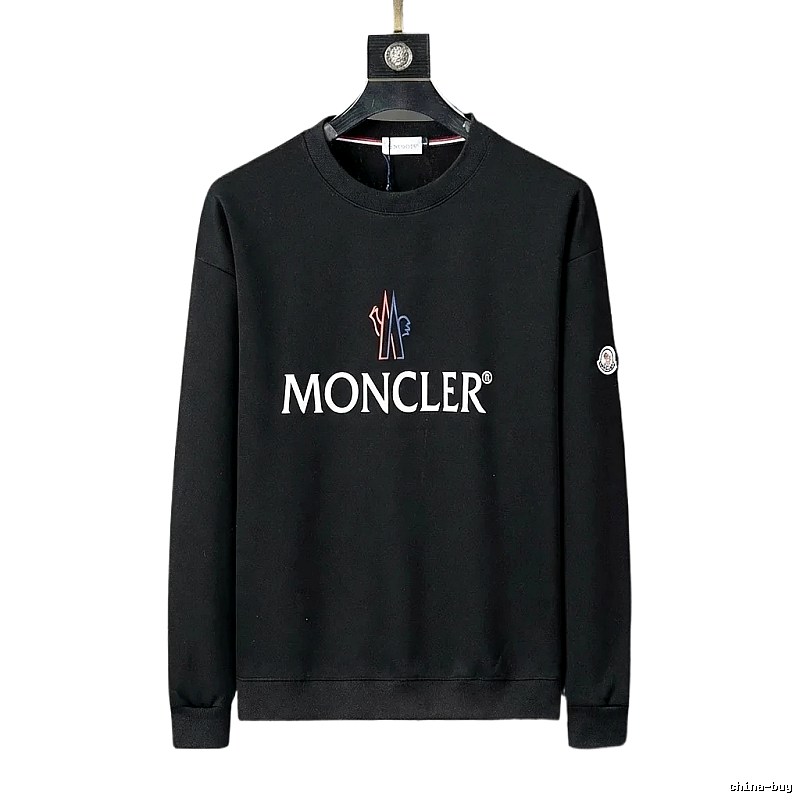 Moncler simple and fashionable black sweatshirt
