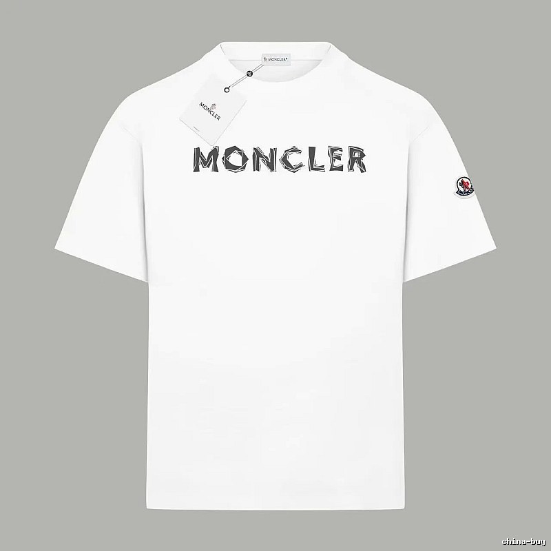 Moncler Simple and Fashionable White T-shirt