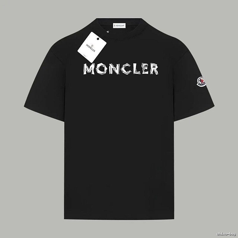 Moncler trendy and cool style black T-shirt
