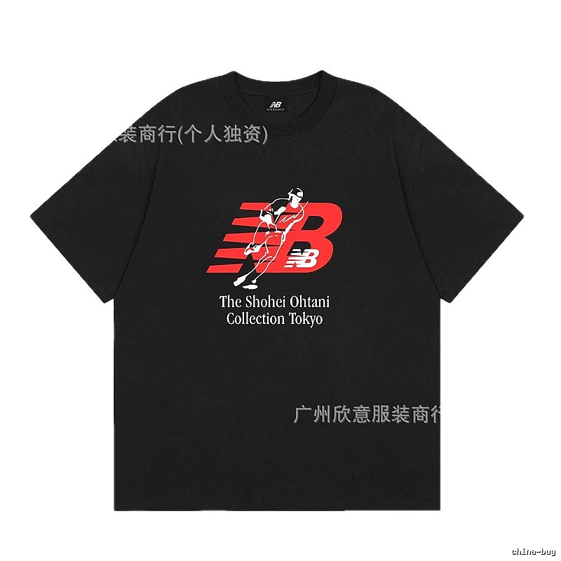 New Balance Ohtani Co-branded Sporty Black T-Shirt