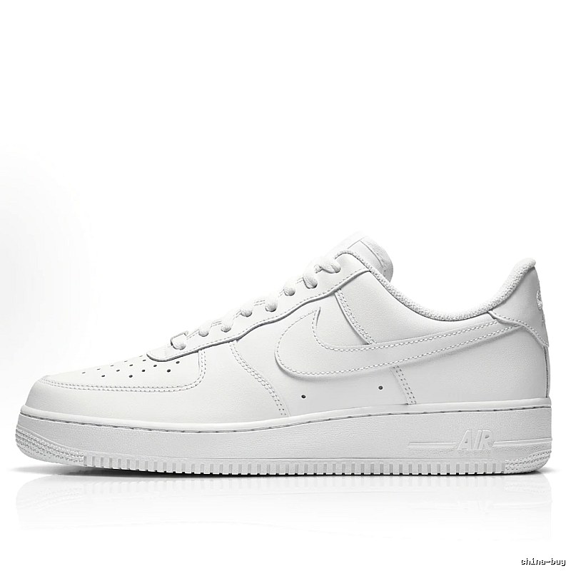 Nike Air Force 1 Simple White Shoes