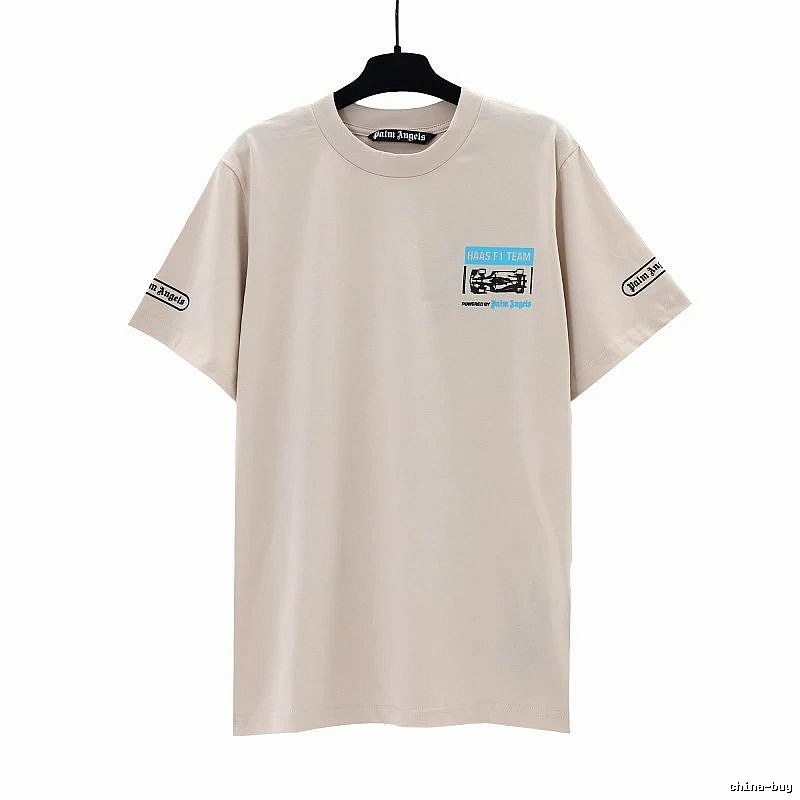 Palm Angels Daily Logo T-shirt White Palm Tree for City Outfits