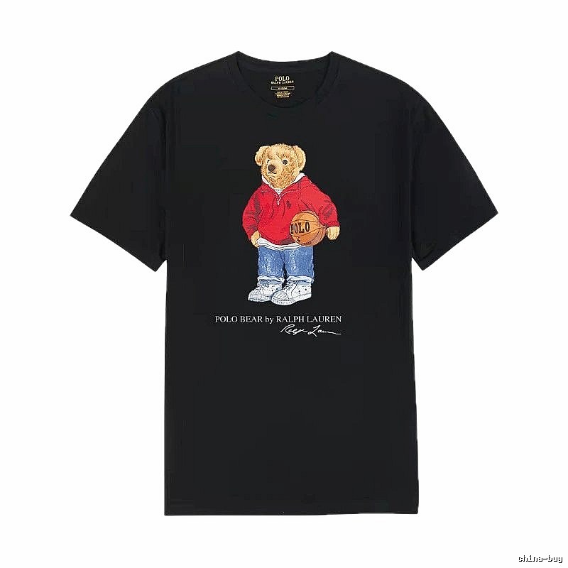 Ralph Lauren Bear Series Black T-shirt