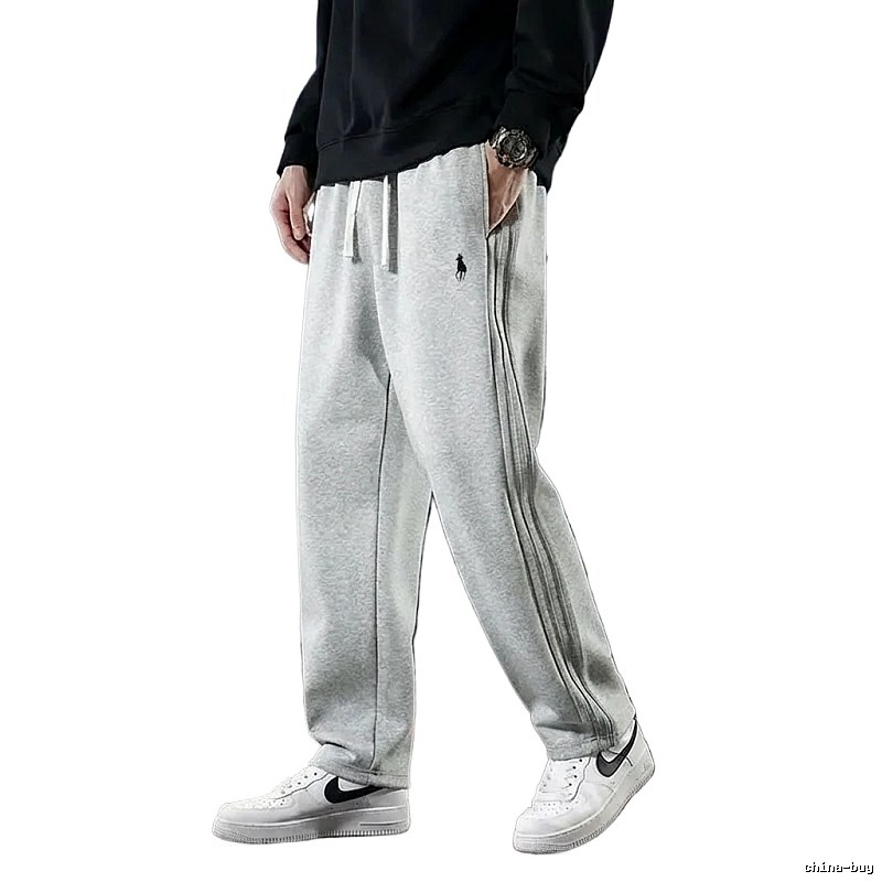 Ralph Lauren casual style fleece-lined grey pants