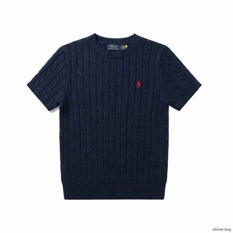 Ralph Lauren Polo Series Vintage Navy Blue Knitted Sweater