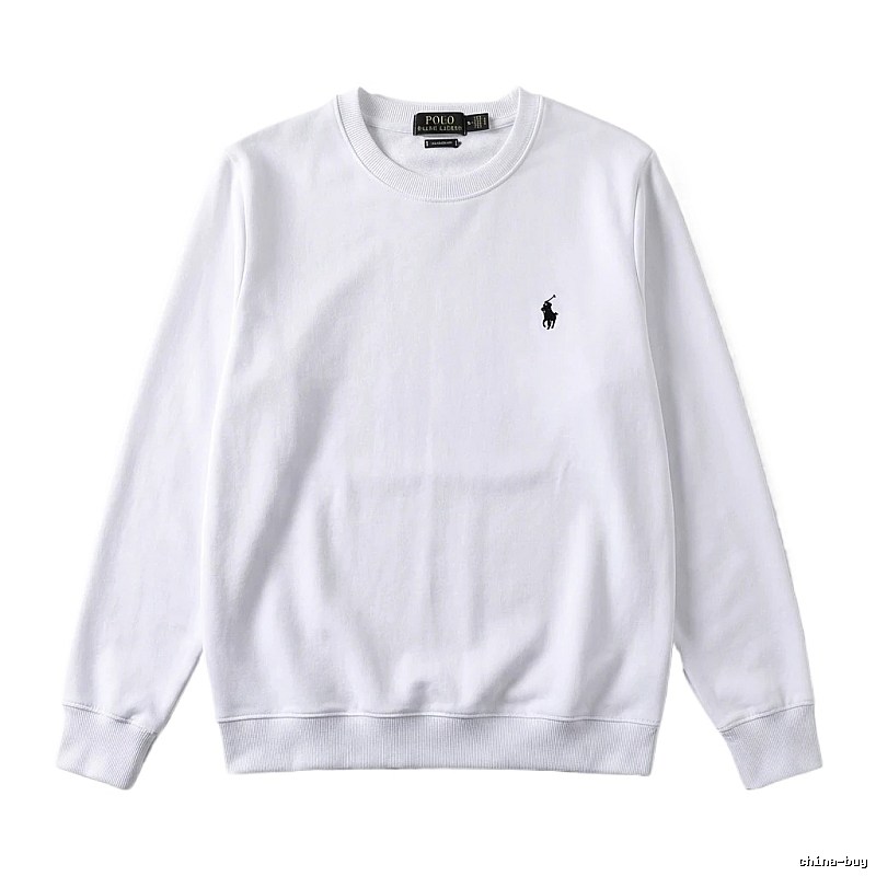 Ralph Lauren Polo Simple White Sweatshirt