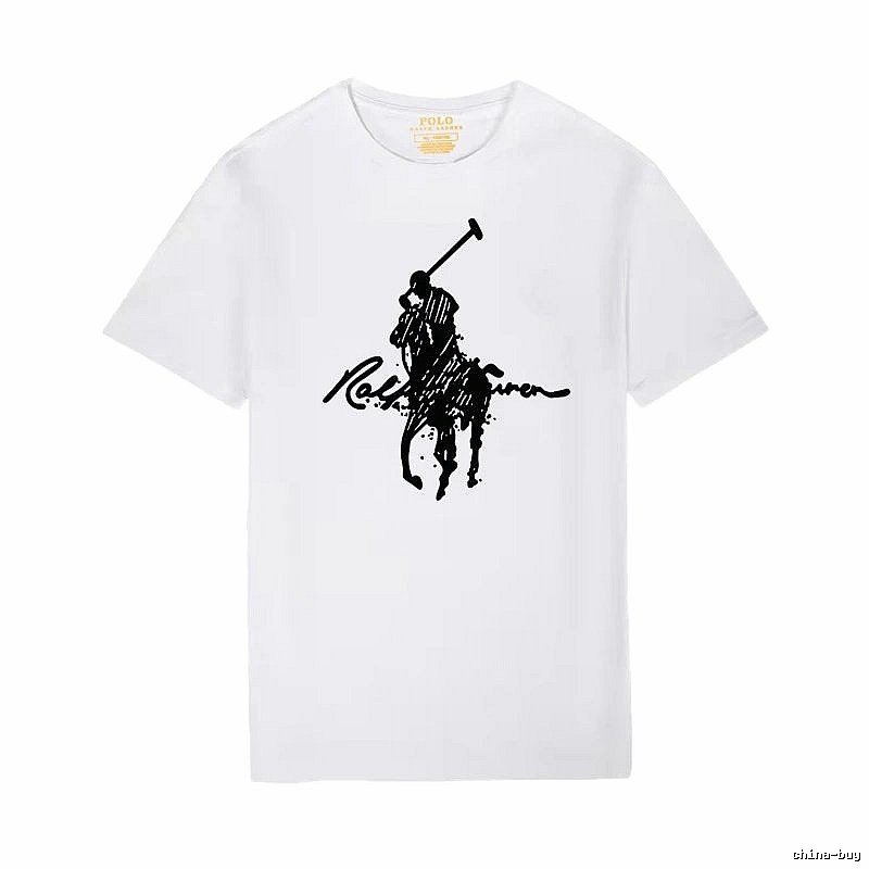Ralph Lauren Polo-style white T-shirt