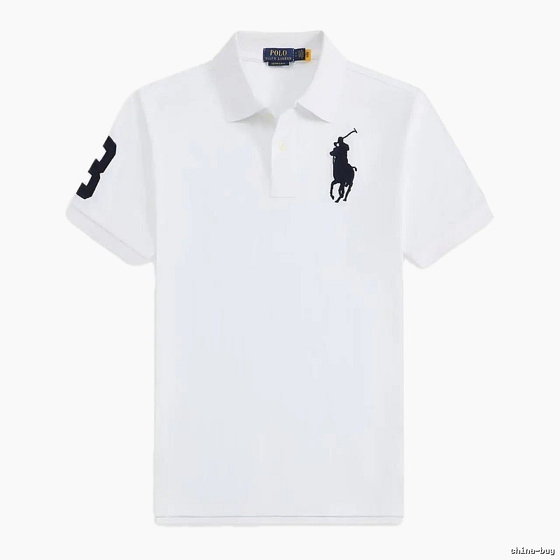Ralph Lauren Polo White Minimalist Style T-shirt