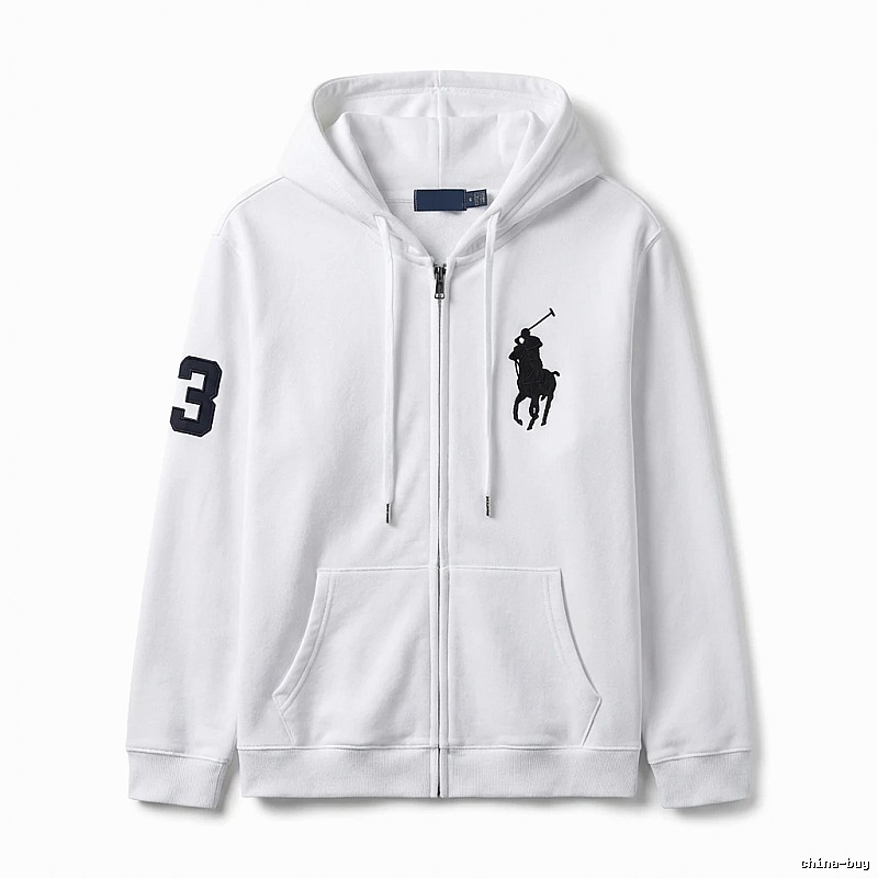 Ralph Lauren sporty white sweatshirt