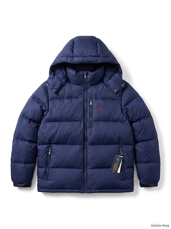 Ralph Lauren trendy brand blue down jacket