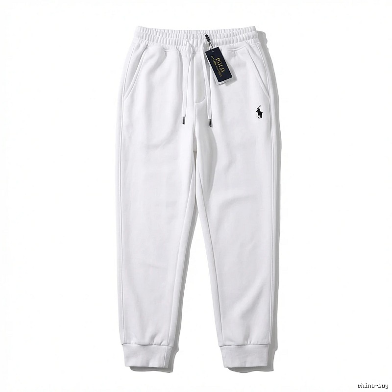 Ralph Lauren trendy brand white sweatpants