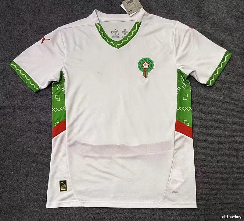 Real Madrid Patterned Home soccer jersey White Football Gold with Polished Detail