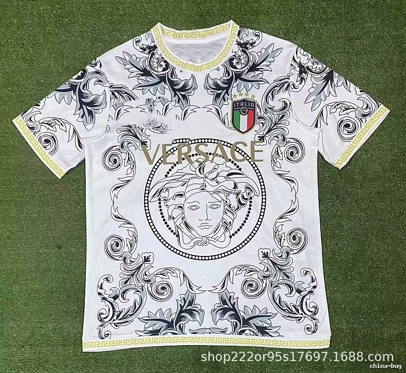Real Madrid White Dragon Soccer Jersey Visual Accent