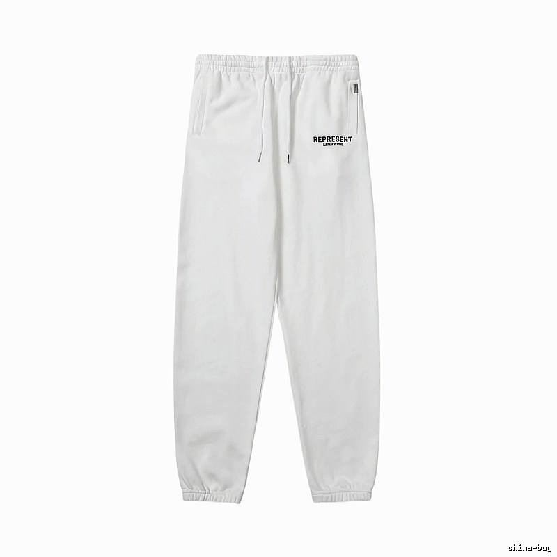 REPRESENT Basic White Sweatpants