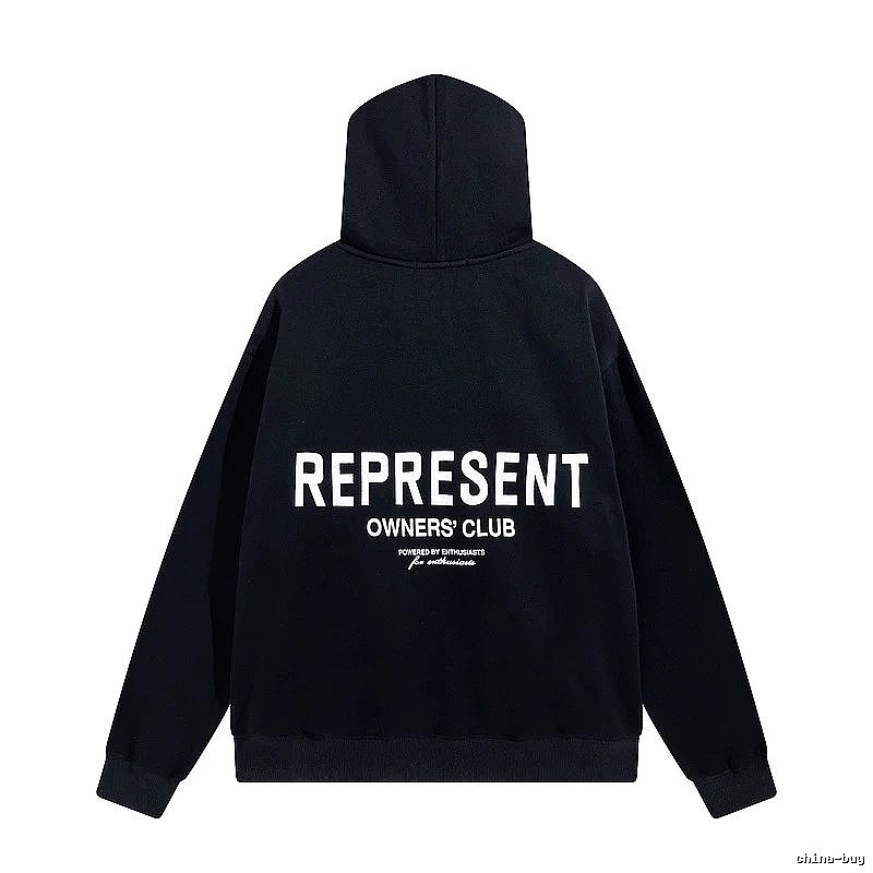 Represent Classic Owners Club hoodie Navy Large Represent for Daily Styling
