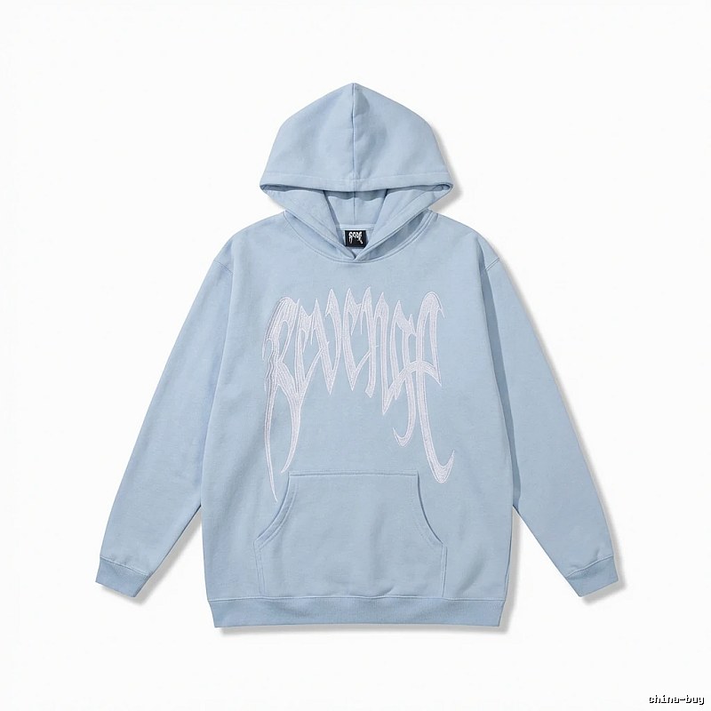 Revenge trendy and cool style light blue sweatshirt