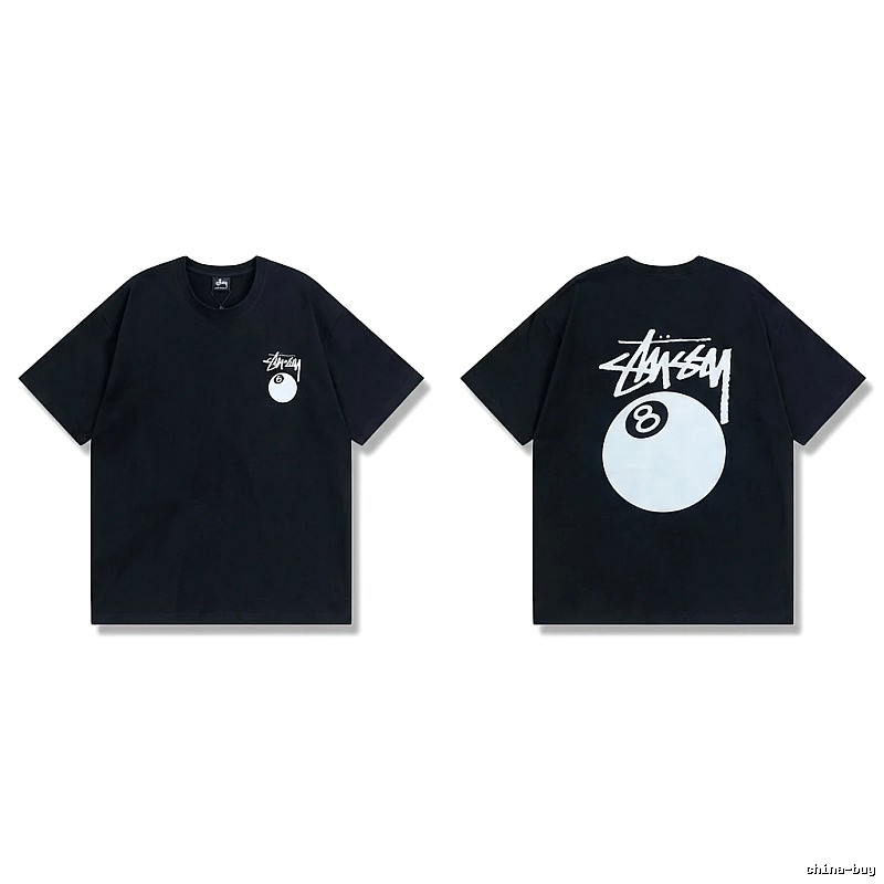 Stussy 8-Ball Series Black T-shirt