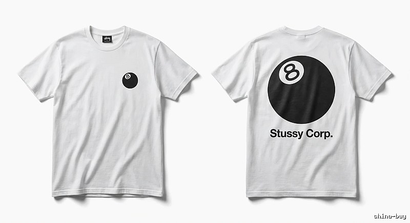 Stussy Billiards Series White T-shirt