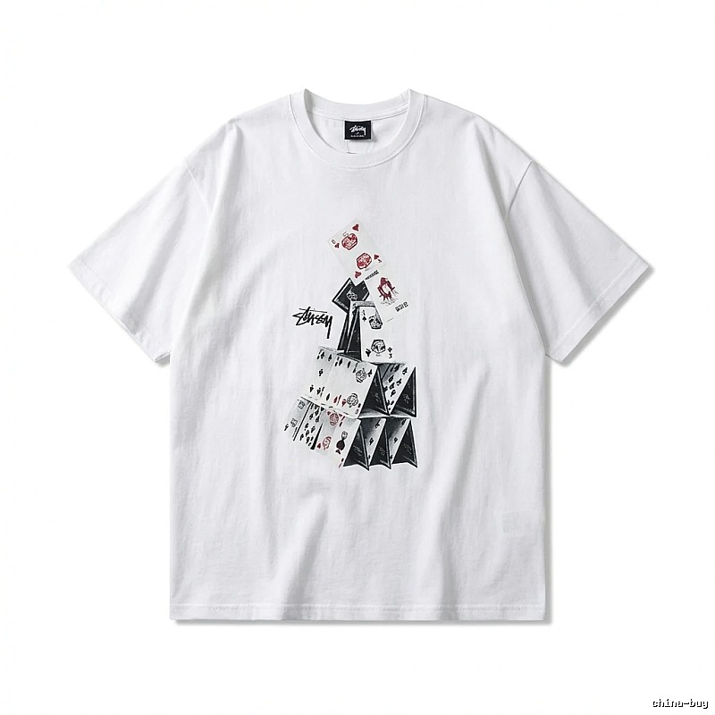 Stussy Playing Card Series White T-shirt