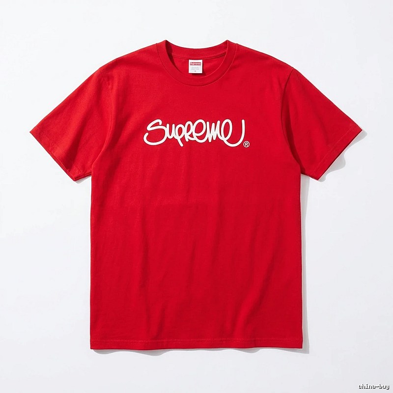 Supreme basic red T-shirt