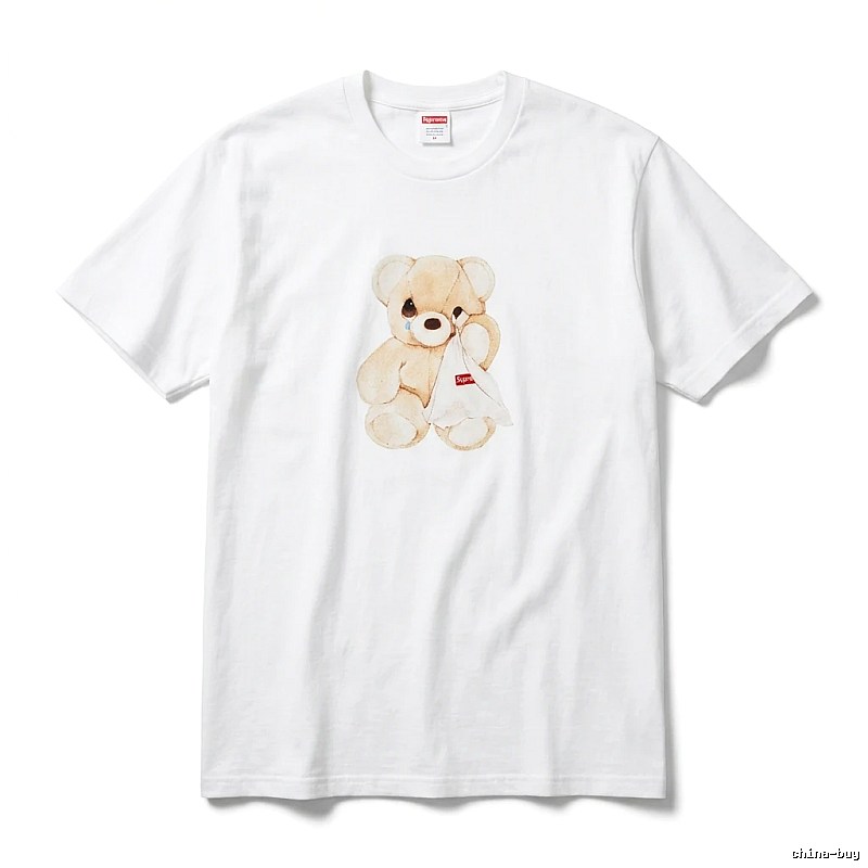 Supreme Bear Trend Brand White T-shirt