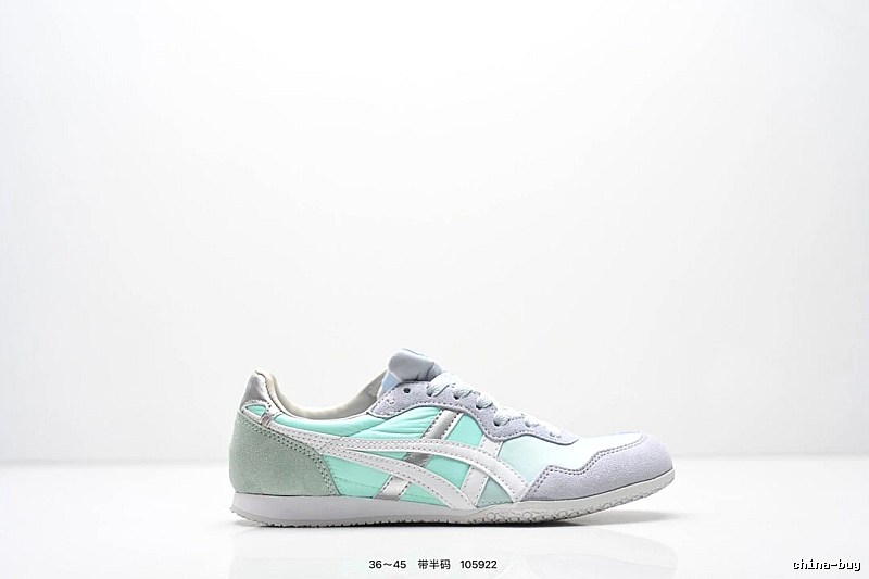 Tiger of Onitsuka retro light blue sports shoes