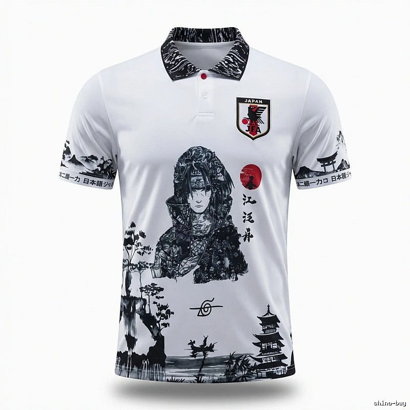 Tokyo Ghoul wind white short-sleeved shirt.