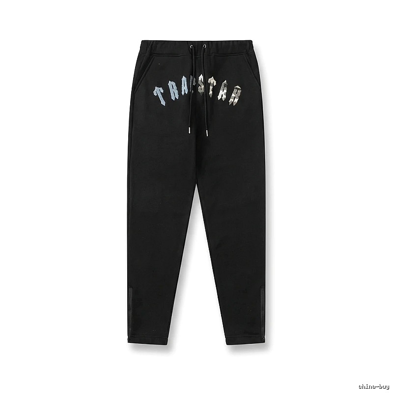 Trapstar Letter Style Black Sweatpants