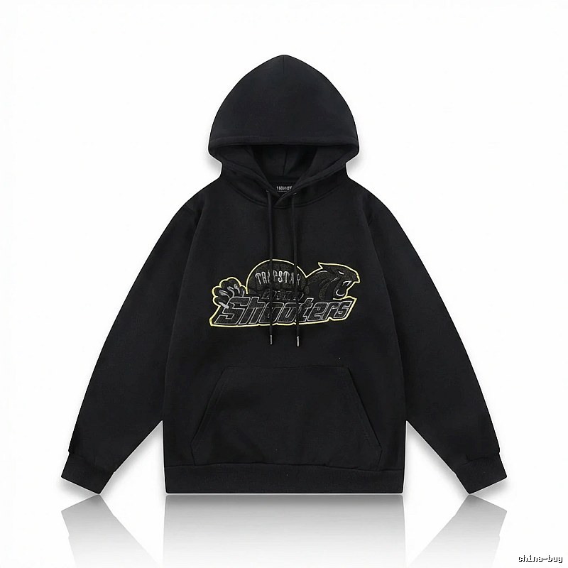 Trapstar Print Trendy and Cool Black Sweatshirt