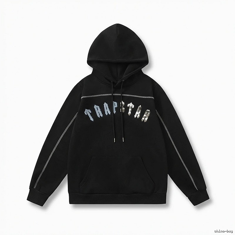 Trapstar Trendy Black Hoodie
