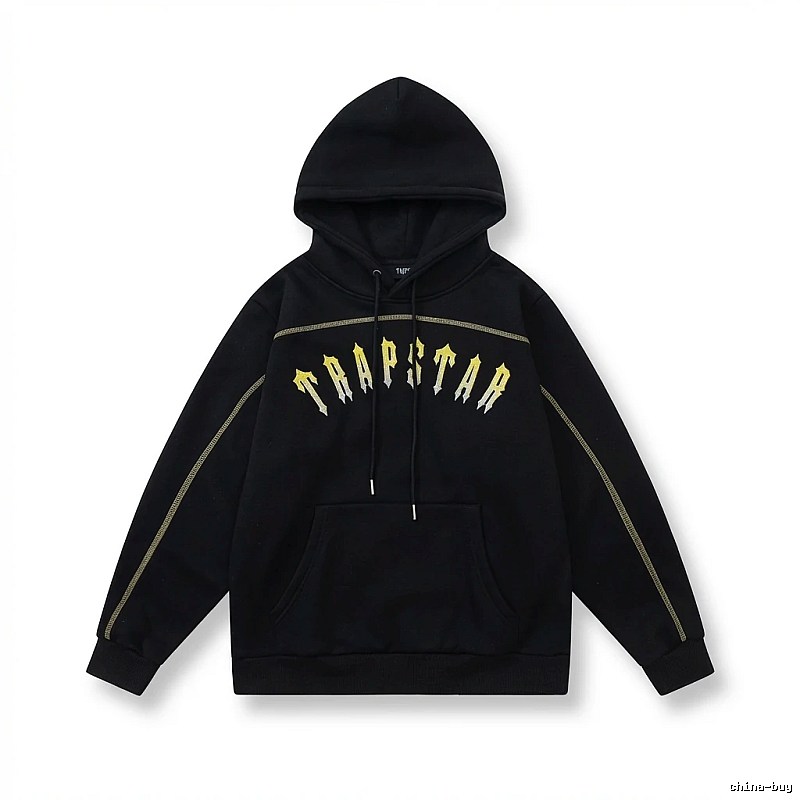 Trapstar Trendy Cool Black Hoodie