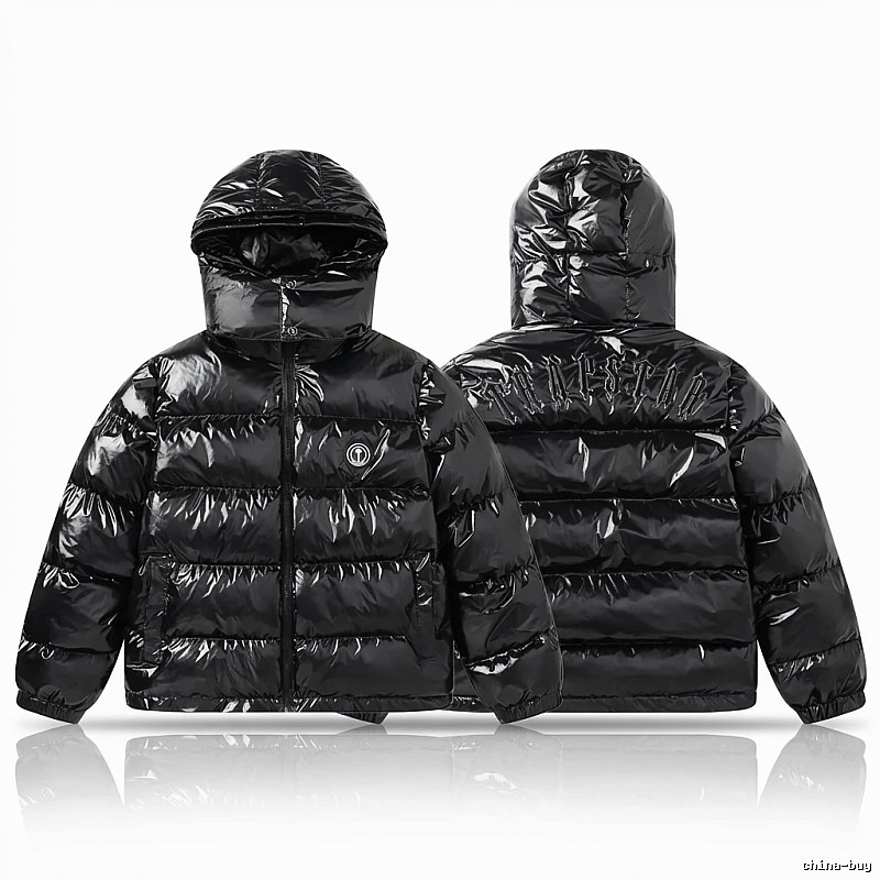 Trapstar Trendy Glossy Black Down Jacket