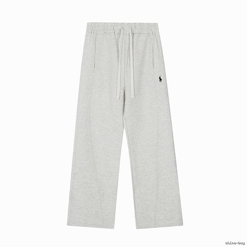 Travel RalphLauren Wide-Leg Sweatpants with small pony mark and relaxed drawstring waist