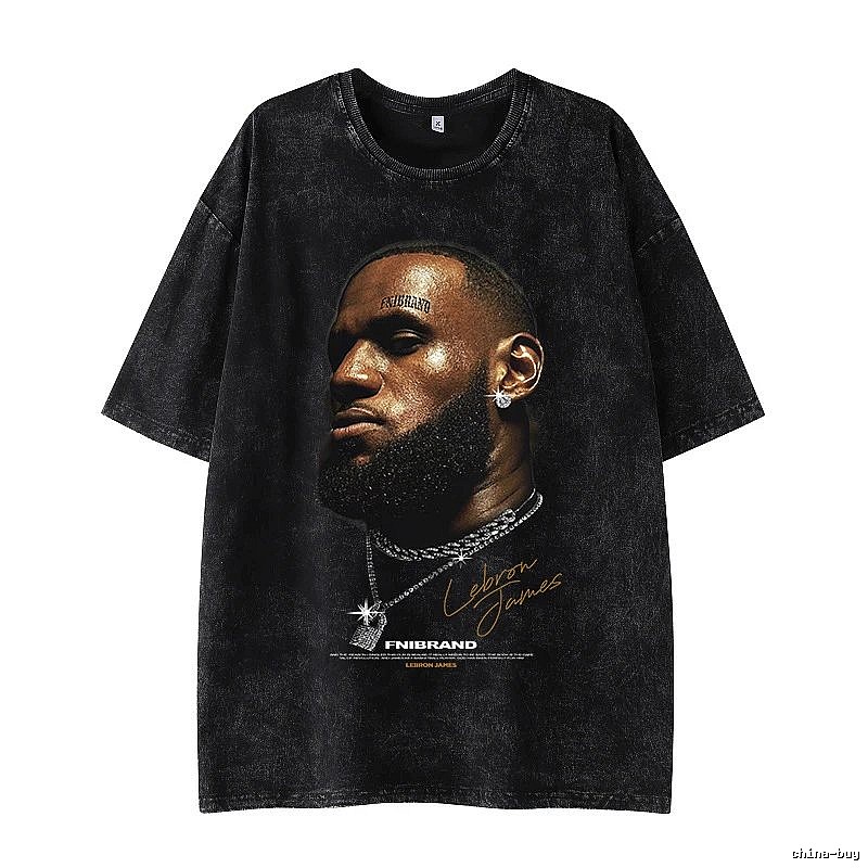 Tupac Patterned Portrait graphic T-shirt Black Tupac Collage with Polished Detail